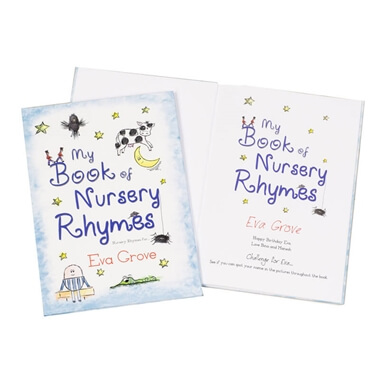 Personalised My Book of Nursery Rhymes