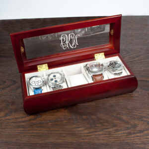 Personalised Wooden Watch Case