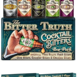 The Bitter Truth - Cocktail Bitters Bar Pack 5x 20ml Bottles