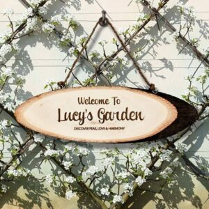 Personalised Garden Sign