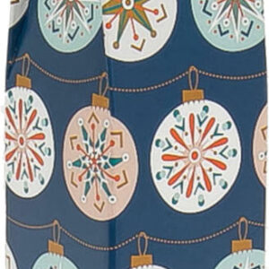 Blue Bauble Gift Box - 1 Bottle Single Bottle Gift Box