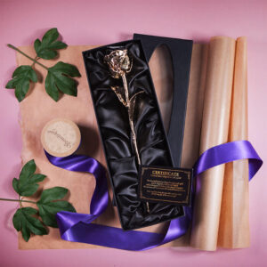 24 Carat Gold Rose