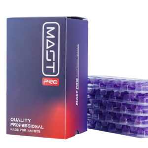 Mast Pro Tattoo Cartridges Needles 50Pcs Mixed Size Round Liner Magnum