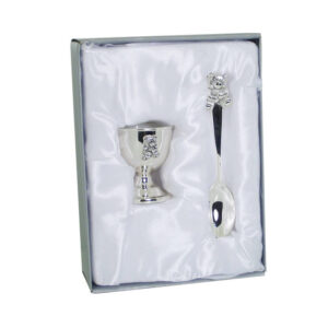 Personalised Baby Egg Cup & Spoon