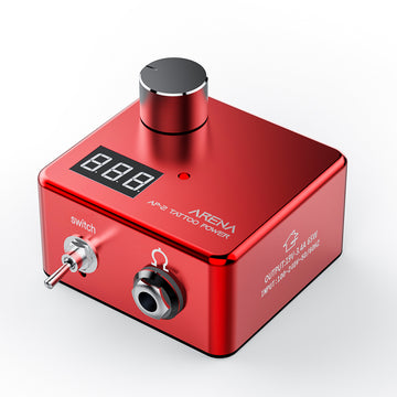 Arena Power Supply Box 3.4A LCD Screen Magnetic Base Tattoo Supply