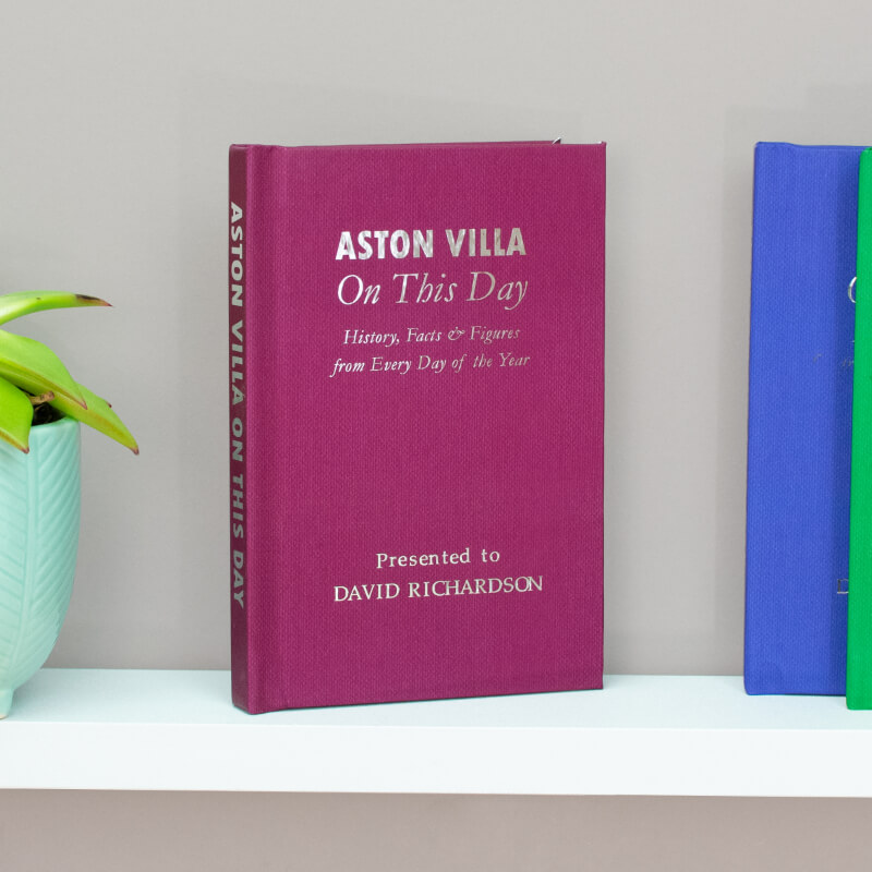 Personalised Football On This Day Book