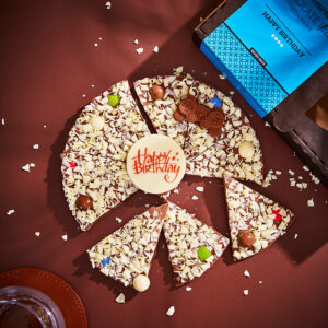 Happy Birthday Chocolate Pizza - For Him