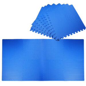 HOMCOM Interlocking Floor Mat Children Playmats EVA Foam Tiles for Protective, Cushioned Workout Flooring for Home & Gym Equipment | Aosom Ireland