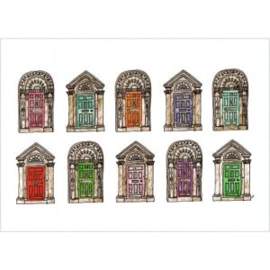 Art Cards Ireland - Dublin Doors ~ Aurelie
