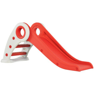 HOMCOM Folding Kids Slide Toddler Climber Slider Indoor Outdoor Toy for 3-6 Years Old Red | Aosom Ireland