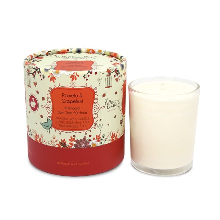 Pomelo and Grapefruit AromaPot Tumbler 20cl | Celtic Candles