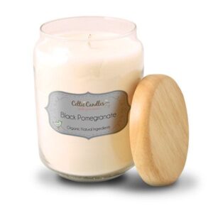 Black Pomegranate Large Pop Candle | Celtic Candles