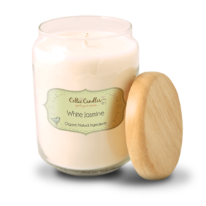 White Jasmine Large Pop Candle | Celtic Candles
