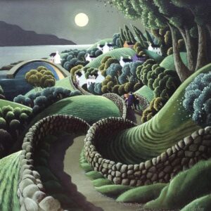 Art Cards Ireland - The Winding Road Home ~ George Callaghan