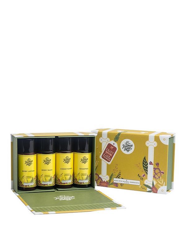 Handmade Soap Company Travel Set Lemongrass and Cedarwood