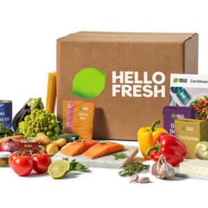 HelloFresh Two Week Meal Kit with Three Meals for Two People