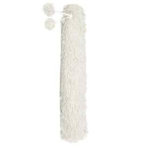 Long Hot Water Bottle White Cozy & Comfy