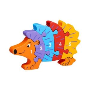 Number Jigsaw Puzzles 1-5 hedgehog