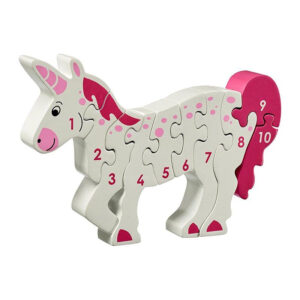 Number Jigsaw Puzzles 1-10 unicorn