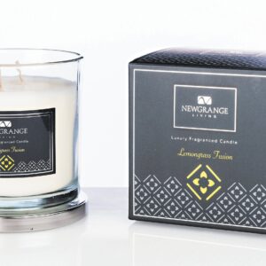 Newgrange - Luxury Fragrance Candle Lemongrass Fusion (390g)