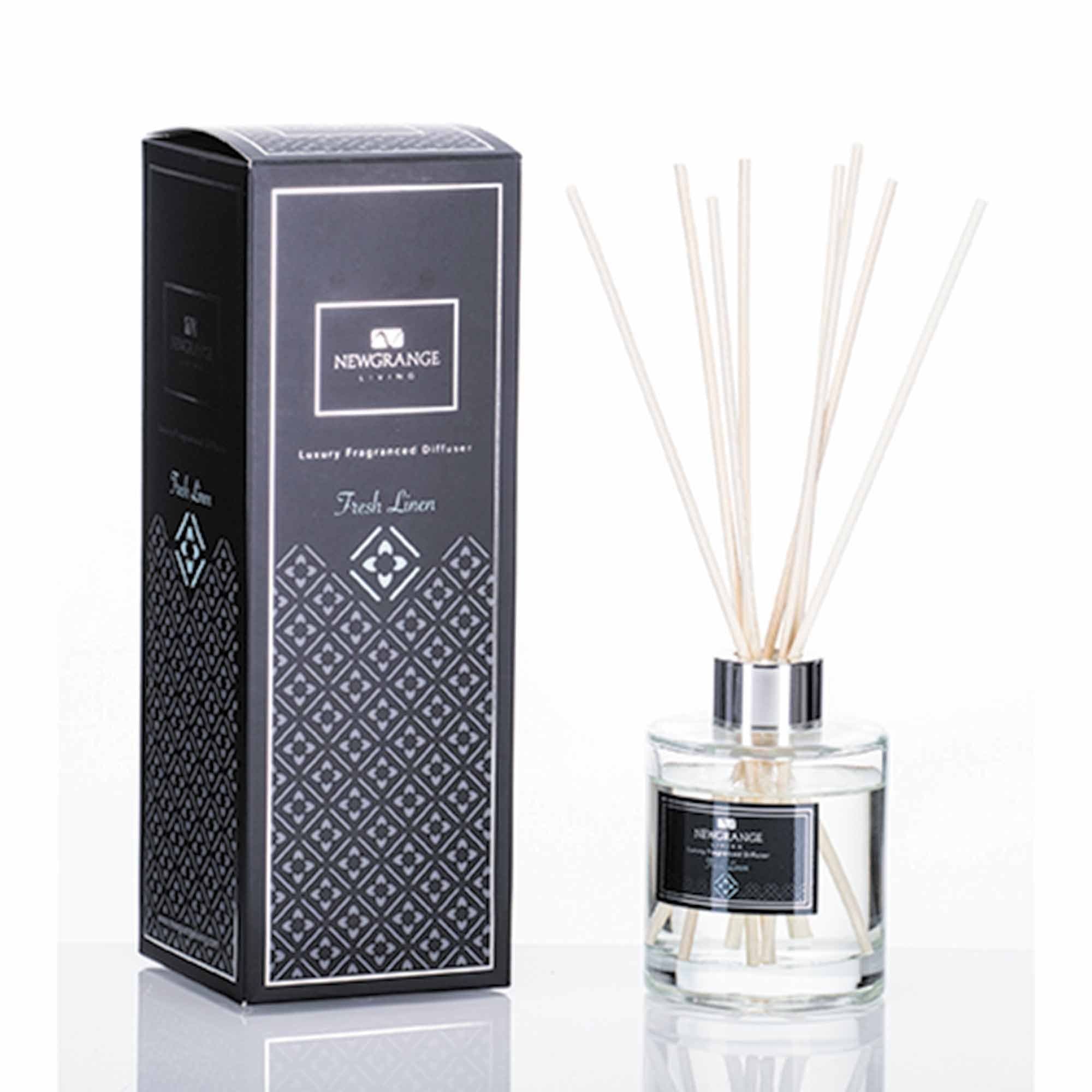 Newgrange - Luxury Fragranced Diffuser ~ Fresh Linen (100ml)