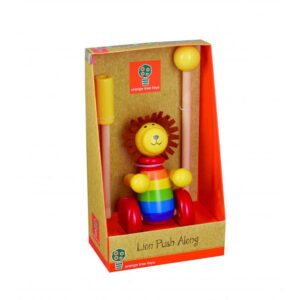 Orange Tree Toys - Lion Push Along Toy