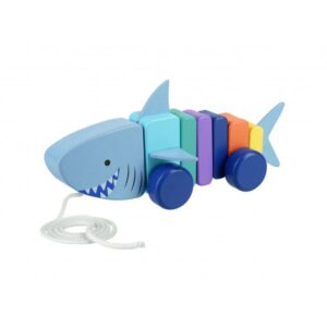 Orange Tree Toys - Pull Along Shark Toy ~ 12 months