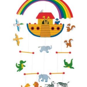 Orange Tree Toys - Noahâ€™s Ark Wooden Mobile