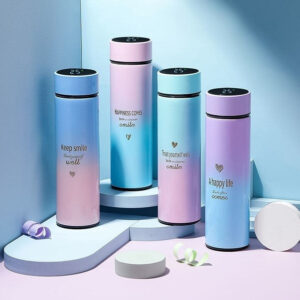 Two Colored Temperature Smart Water Bottle