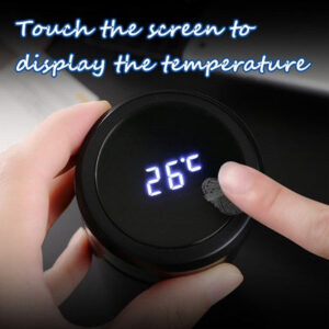 Single Colored Temperature Smart Water Bottle