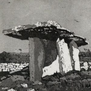 Art Cards Ireland - Poulnabrone The Burren County Clare ~ Susan Early