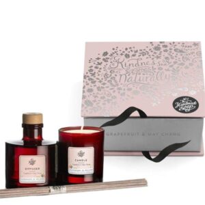 Handmade Soap Company Grapefruit and May Chang Candle and Diffuser Gift Box
