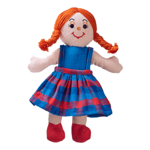 Girl Doll white/red