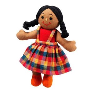 Girl Doll brown/black