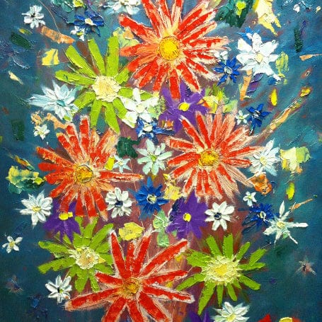 Art Cards Ireland - Fiesta (Detail) ~ Zita McGarry Kelly