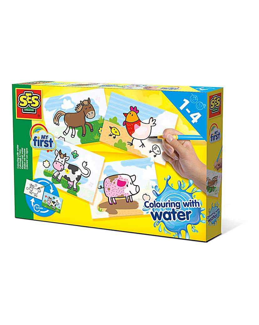 My First Colouring Water Farm Animal Set
