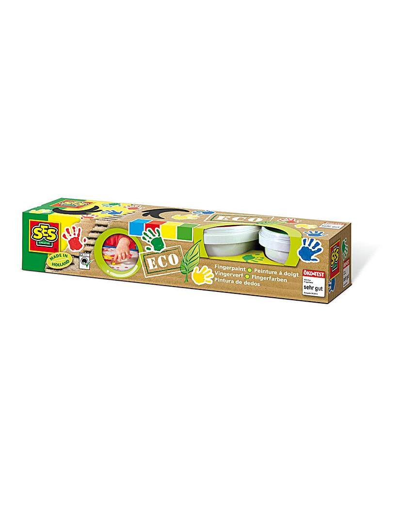 Children's Eco Washable Fingerpaints Set