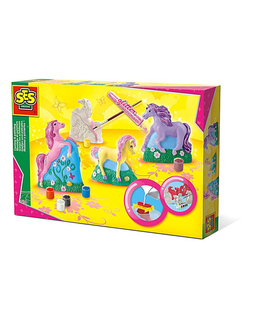 Children's Horses Casting & Painting Set