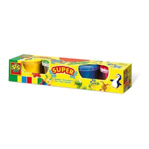 Children's Play Dough Set, 4 Pots Set
