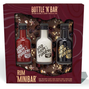 Rum Minibar Trio with Milk Chocolate