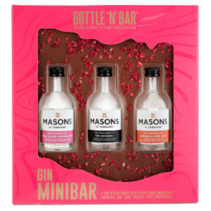 Gin Minibar Trio with Milk Chocolate