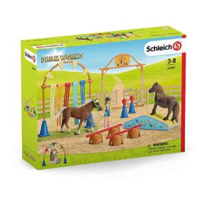 Schleich Pony Agility Training