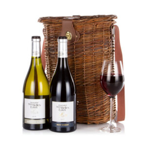 Wine Duo in Wicker