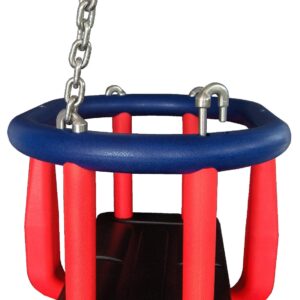 Baby swing public playground