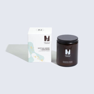 Holistic London Egyptian Jasmine + Sandalwood Scented Candle