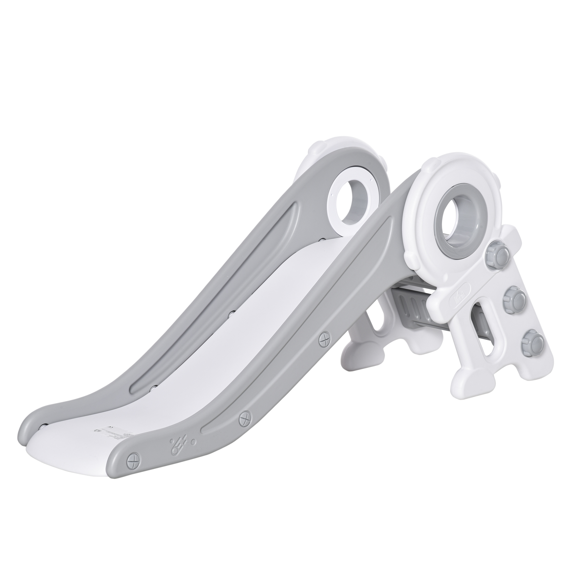 HOMCOM Folding Kids Slide Freestanding Slider for Toddler Climber Indoor Outdoor Playset Exercise Toy Activity Center|Aosom Ireland