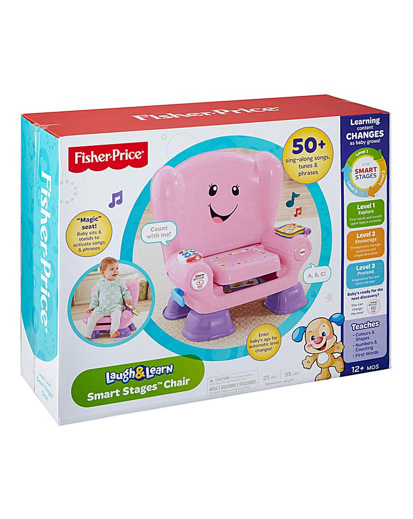 Fisher-Price Smart Stages Chair - Yellow