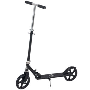 HOMCOM Kids Scooter Teenager Kick Scooter Foldable 4 Levels Adjustable Height W/ Rear Fender Brake for 3 - 8 Years | Aosom Ireland