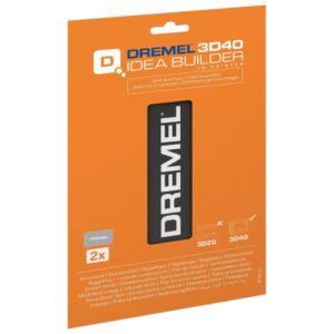 Dremel 3D40 BT40-01 Build Sheet (2 Pack)