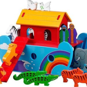Wooden Toy Ark-Rainbow